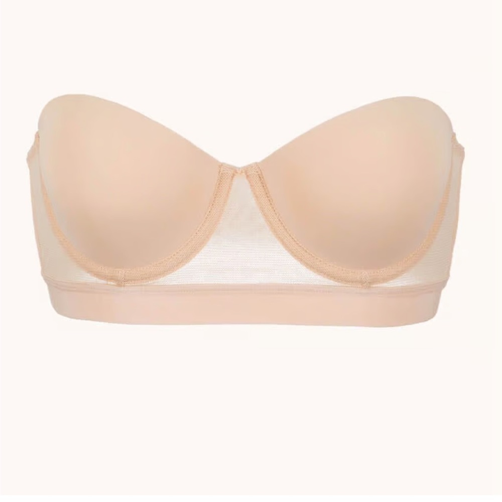 Lively - NWT - Strapless Bra - Sz 36D - Toasted Almond